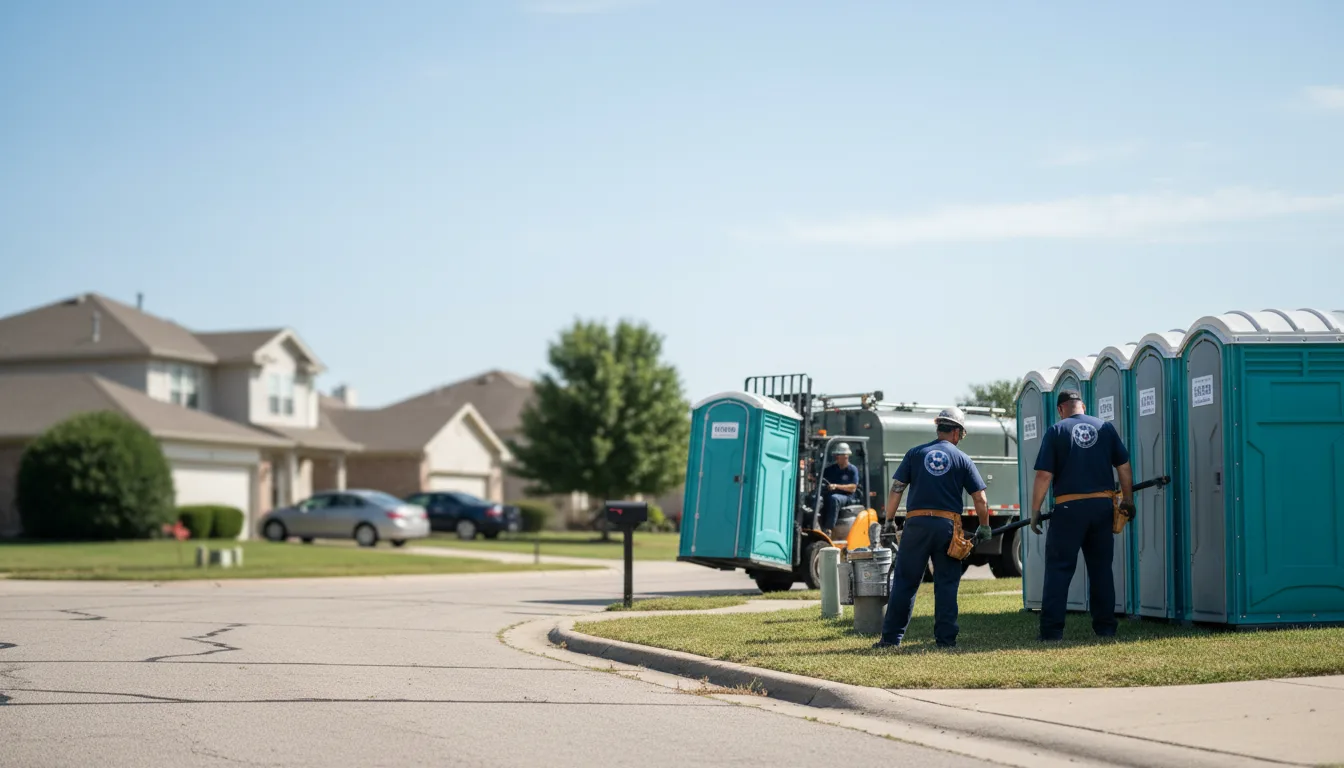 Porta Potty Rental in Thicket, TX near me